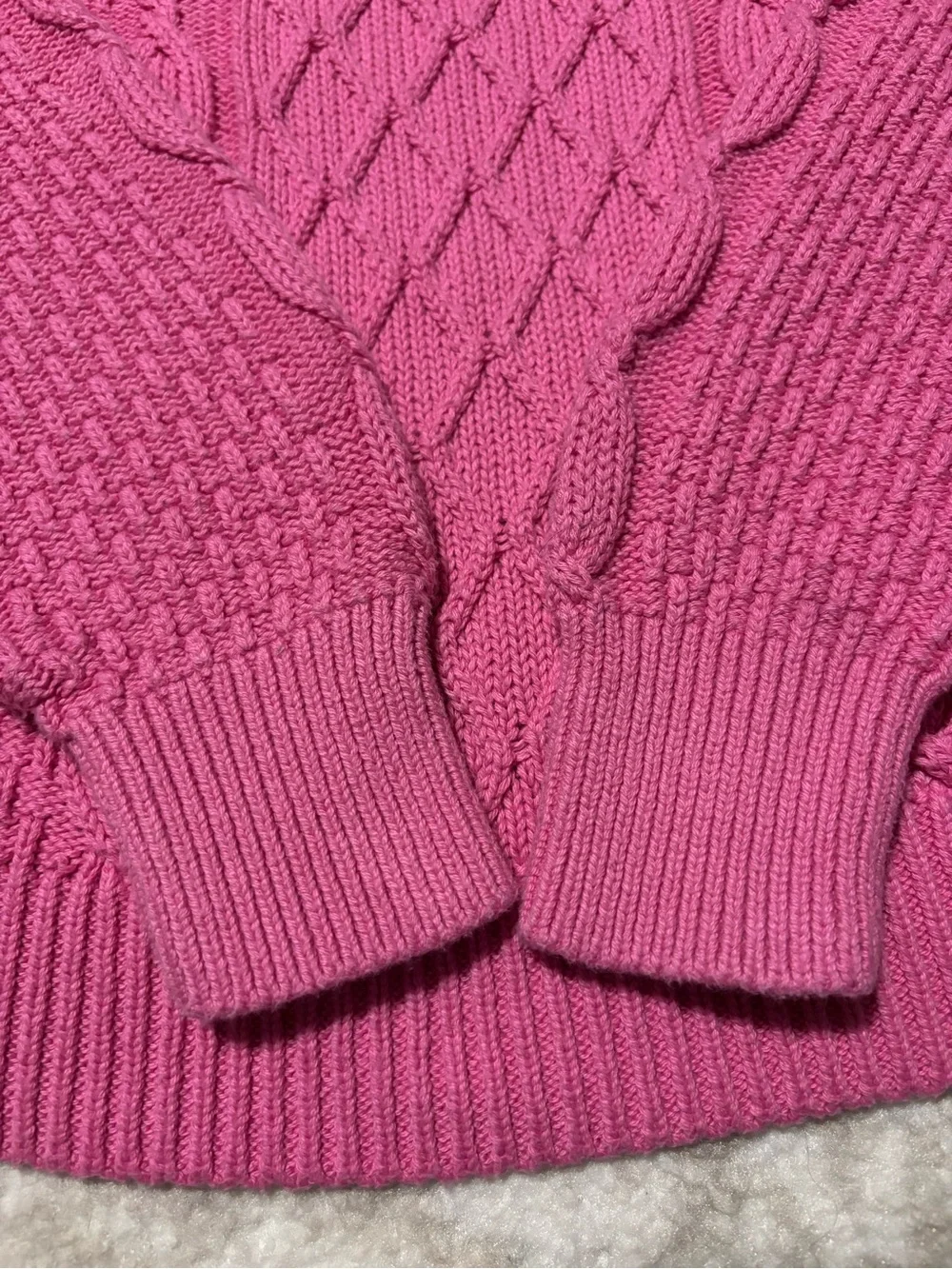 Vibrant Cable Knit Sweater - GAP KIDS